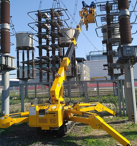 spider crane workstation